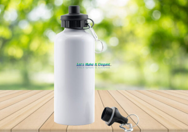 Water Colour Cat - 10″Personalized Sipper Bottle - Image 3