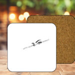 Hard Plastic coasters with Corking Back