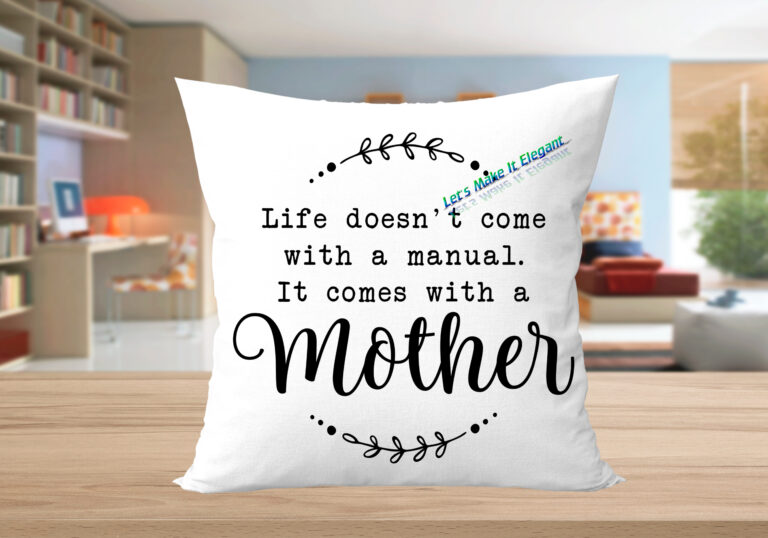 Life Doesn’t Come With A Manual Throw Pillow