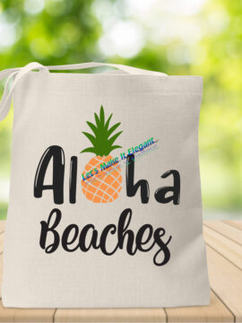 Aloha Beaches Tote Bag