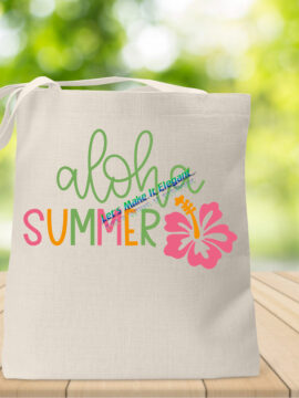 Aloha Summer Tote Bag
