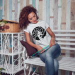 Afro Woman 2 Female T-Shirt