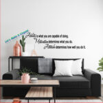 Ability Motivation Attitude Wall Art Decal 30.25" x 20.25"
