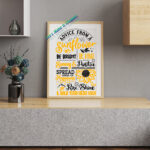 Advise From A Sunflower Wrapped Canvas