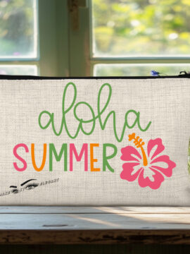 Aloha Summer Make Up Bag