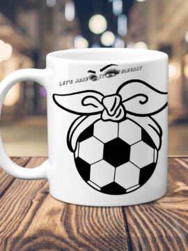 Bandana Soccer Semi Permanent 11oz Mug