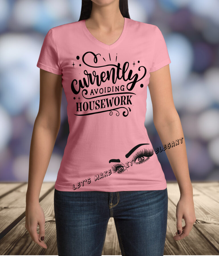 Currently Avoiding Housework T-Shirt