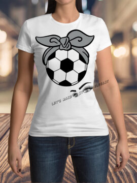 Bandana Soccer Female T-Shirt