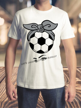 Bandana Soccer Male T-Shirt