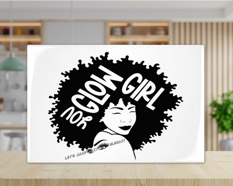 You Glow Girl Tabletop Display 10" x 8" - Image 3