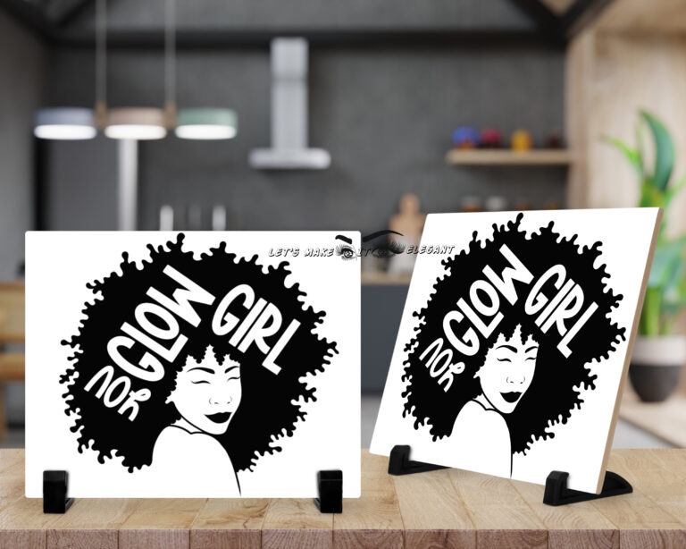 You Glow Girl Tabletop Display 10" x 8" - Image 2