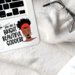 You Are A Beautiful Goddess Laptop Vinyl Decal