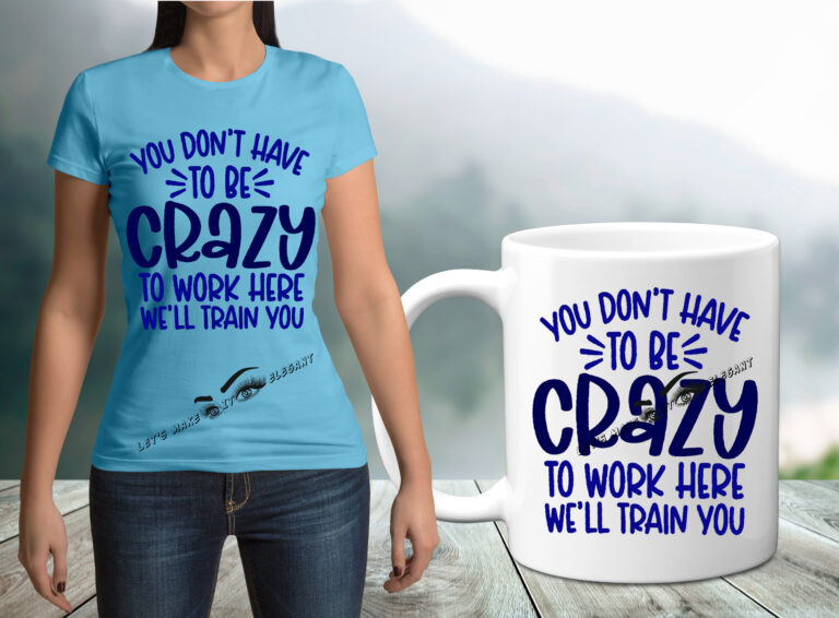 You Don't Have To Be Crazy Female Gift Set
