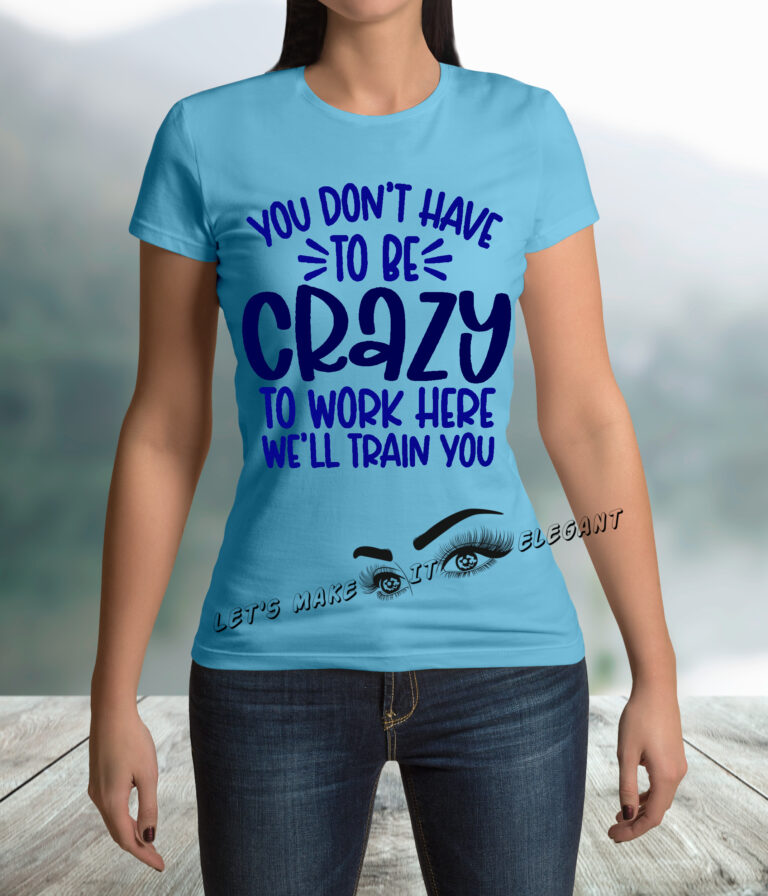 You Don't Have To Be Crazy Female Gift Set - Image 2