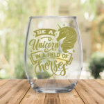 Be A Unicorn in the Field of Stemless Wine Glasses