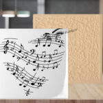 Musical Display Decal 6" x 6"