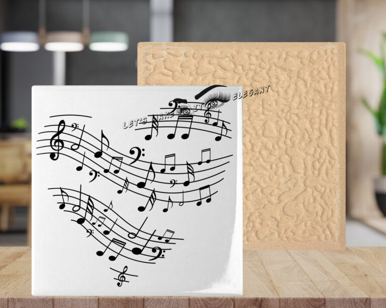 Musical Display Decal 6" x 6"