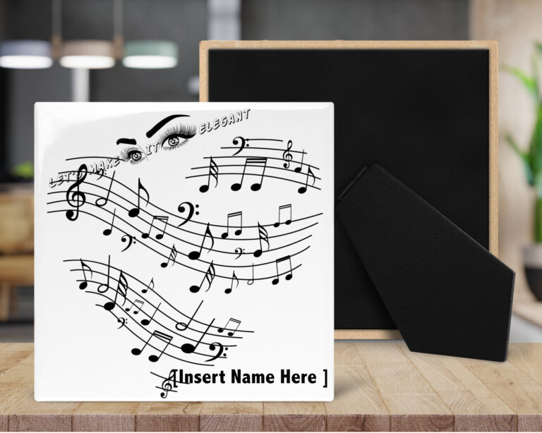 Musical Display Decal 6" x 6" - Image 2