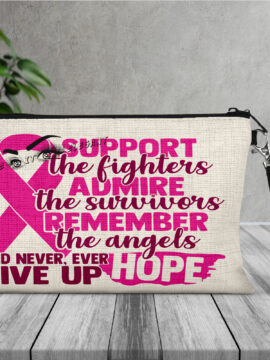 Support The Fighters Make Up Bag