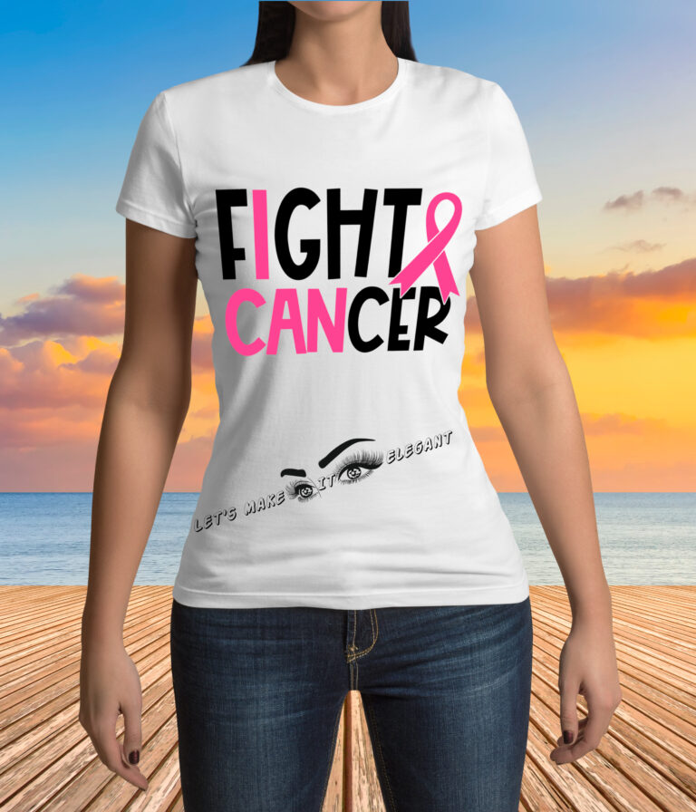 Cancer Fighter Female T-Shirt