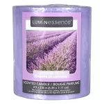 Luminessence Lavender Fields Scented Pillar Candles