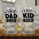 Best Kid/Dad Ever - Beer Mug Set