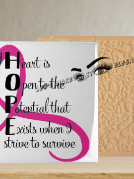 A Hope Strive to Survive - Display Decal