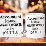 Badass Miracle Worker Official Job Title - Mug & Coaster Set