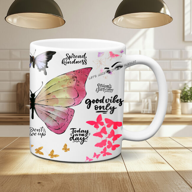 Spread the Love Affirmation 11oz Photo Mug - Image 5