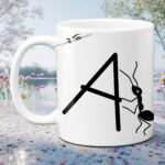A - Ant Photo Mug