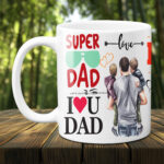 Super Dad Photo Mug