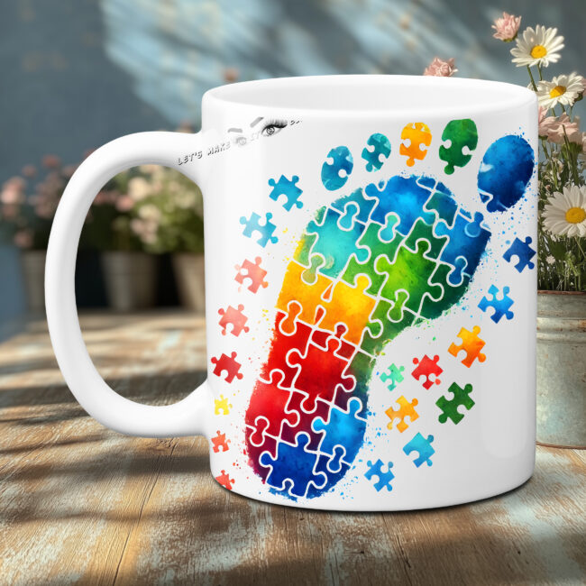 Autism Awareness #44 Photo Mug