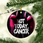 Cancer Awareness #2 Ceramic Photo Ornament