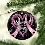Cancer Awareness #67 Ceramic Photo Ornament