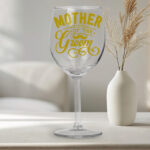 Mother of the Groom Wine Glass
