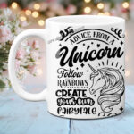 Advice from a Unicorn Photo Mug