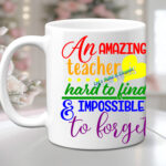 An Amazing Teacher Photo Mug