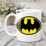 Batman Shield Photo Mug
