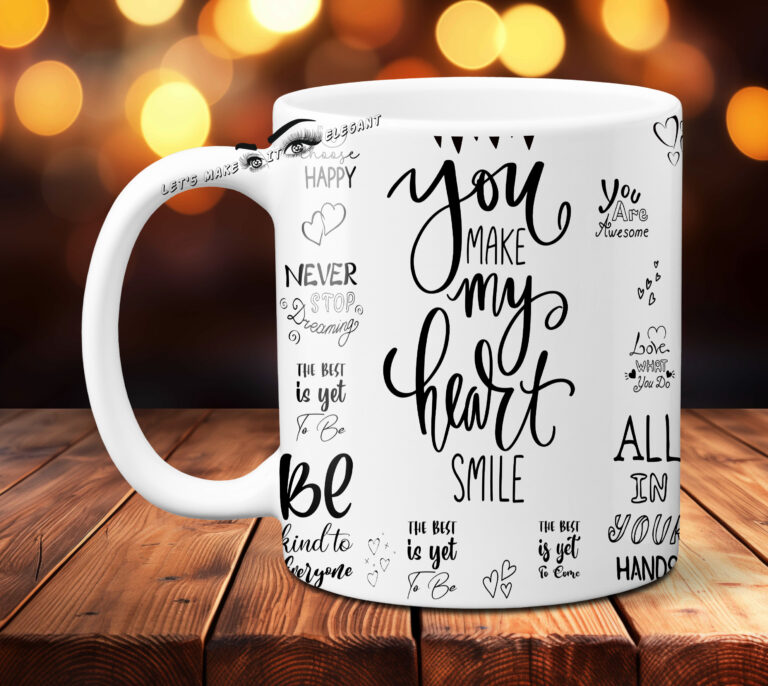 You Make My Heart Smile - Photo Mug