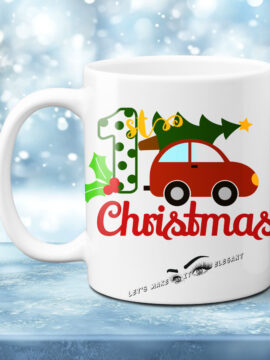Christmas Car Tree - Photo Mug