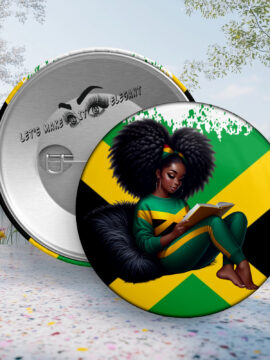 Jamaica Strong #1 - 2" Button