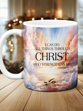 I Can D0 All Things Photo Mug