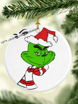 Grinch Ceramic Ornaments