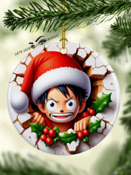 Lupin # 2 Ceramic Ornaments