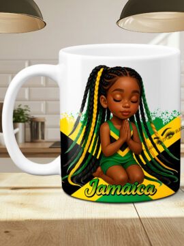 Jamaican Praying Hands Photo Mug