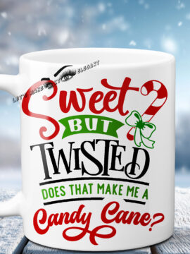 Sweet But Twisted Photo Mug