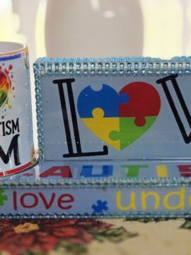 Autism Mug Mate with Glass Mug