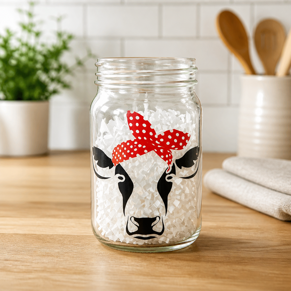 “A Little Moo-dy” Farmhouse Cow-Themed Décor Set - Image 3