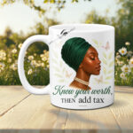 Know Your Worth Photo Mug