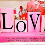 Faith, Hope Love Desktop Décor